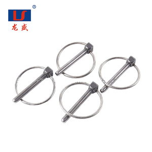 <span class=keywords><strong>Goupille</strong></span> de sécurité antirouille LS 6*50 en acier au carbone zingué pour <span class=keywords><strong>tracteur</strong></span> <span class=keywords><strong>agricole</strong></span>, conforme DIN11023, garantie 6 mois - Product Image 3