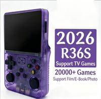 Console de Jeux Rétro R36s, Console de Jeux Portable, Console de Jeux Vidéo Rétro, Console de Jeux Portable