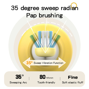 <span class=keywords><strong>Brosse</strong></span> à dents électrique sonique automatique intelligente, étanche IPX7, rechargeable pour enfants - Product Image 3