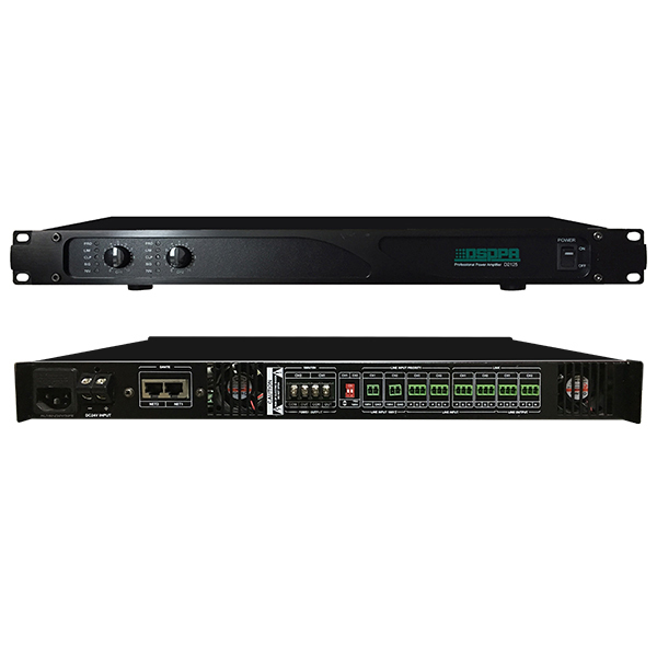 Public Address System 100v Class d Amplifier Dual 2 Channel Digital Power Amplifier