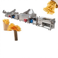 Friteuse à pommes de terre, friteuse par lots, friteuse industrielle électrique à gaz, pot rond, pot rectangulaire, friteuse à snacks par lots