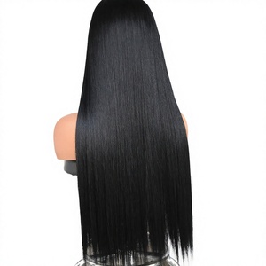 Cabello humano vietnamita negro azabache, liso, con encaje transparente SDD, venta al por mayor, precio directo de fábrica - Product Image 2