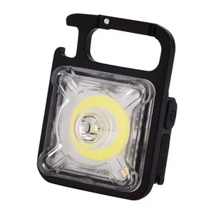 ไฟ LED พวงกุญแจ อลูมิเนียมทรงสี่เหลี่ยม คลิปแม่เหล็ก ไฟทำงาน ไฟซ่อมแซม - Product Image 1