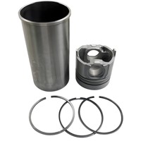 Kit de chemises de cylindre et pistons Alfin avec goupilles et clips pour moteurs Isuzu 6SD1, 6SD1T, 6SD1-TC des excavatrices EX300-2 et EX300-3
