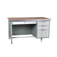Bureau en acier de haute qualité/poste de travail à la mode en acier Table de bureau bon marché à la mode simple