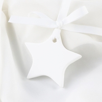 Vente en gros de désodorisant de voiture suspendu, plâtre aromatique en céramique parfumé, diffuseur d'huile essentielle de parfum de fleur en porcelaine