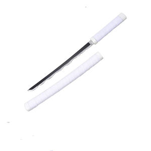 Miniespada de anime de 17 pulgadas para <span class=keywords><strong>cosplay</strong></span>, espada de juguete de Demon Slayer, Hashibira, <span class=keywords><strong>Inosuke</strong></span> - Product Image 2