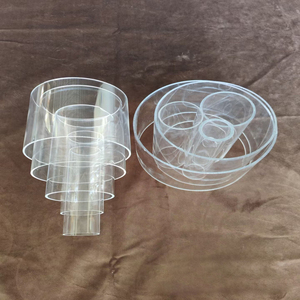 Cilindro de Acrílico Transparente de Gran Diámetro y 5mm de Grosor, con Brida, para Cubrir Tuberías Rígidas - Product Image 6
