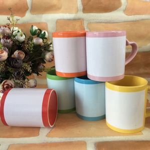 Most Popular Colorful Ceramic Mug With <b>Heart</b> <b>Shape</b> Handle - Product Image 1