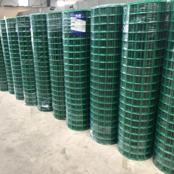 3/4 Inch PVC Coated Galvanized Iron Wire Mesh Fence 30m Construction ...