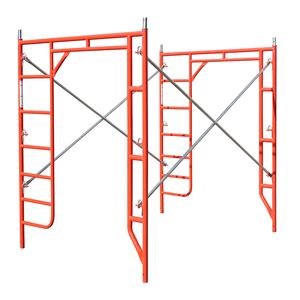 Échafaudage compact et portable avec échafaudage tubulaire et échafaudage de façade, permettant une assemblage rapide, plateforme d'accès pour entrepreneur - Product Image 4