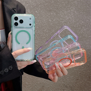 เคสโทรศัพท์ใสแบบแม่เหล็กอะคริลิกใสพิเศษสำหรับ iPhone 18 17 Pro Max 16 15 14 13 ป้องกันอย่างแข็งแรง - Product Image 2