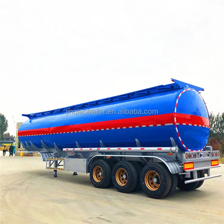 3 Axles 40000 42000 45000 50000 Liters Petrol Diesel Oil Fuel Tank Trailer