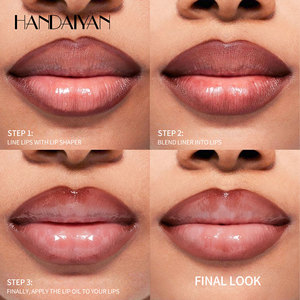 <span class=keywords><strong>HANDAIYAN</strong></span> 2 en 1 Lip Ink Stain Plumping Lip Gloss Acuarela Lip Pen Contour Filler Jelly Oil Trending Products para Dropshipping - Product Image 4