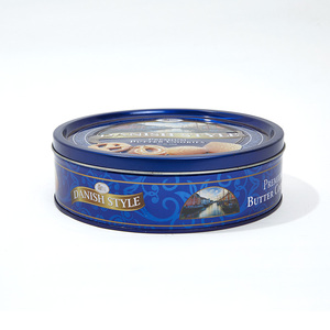 Boîtes <span class=keywords><strong>en</strong></span> métal rondes personnalisées multi-tailles pour biscuits et gâteaux - Product Image 6