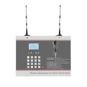 Panneau de commande d'<span class=keywords><strong>alarme</strong></span> incendie <span class=keywords><strong>sans</strong></span> <span class=keywords><strong>fil</strong></span> adressable DELING NW-6000, métal, 250 points, 300 m RF, distance de réception 433,92 MHz, systèmes d'<span class=keywords><strong>alarme</strong></span> - Product Image 4