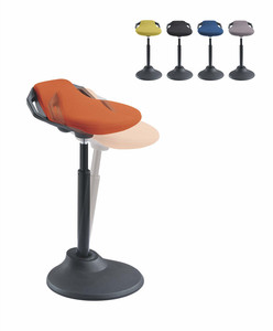 Tabouret sur pied ergonomique et réglable en hauteur, <span class=keywords><strong>chaise</strong></span> de bureau, wobbler - Product Image 2