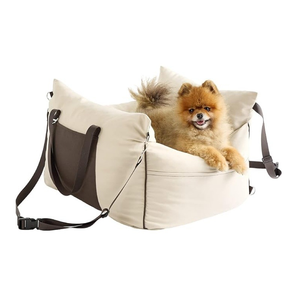Bon marché Housse de siège arrière pour animaux de compagnie étanche Portable voyage petit chien <span class=keywords><strong>voiture</strong></span> <span class=keywords><strong>rehausseur</strong></span> accoudoir central Console siège avec ceinture - Product Image 6