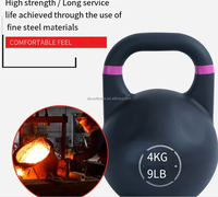 Kettlebell de compétition Dinuo 32 kg - Acier moulé avec revêtement mat antidérapant pour les exercices de swing, de snatch et d'entraînement de force