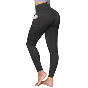 Pantalon de yoga taille haute amincissant avec étiquette privée Sport Fitness Gym Butt Lift Leggings - Product Image 2