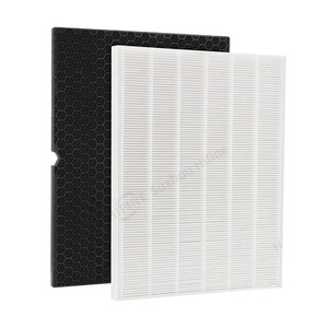 Juego de Filtros HEPA y de Carbón Activado con Diseño de Panal para Purificador de Aire <span class=keywords><strong>Winix</strong></span> H 116130 5500-2, Ecológico para Uso Doméstico - Product Image 1