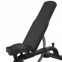 Banc de musculation réglable, inclinable et déclinable, multifonctionnel pour salle de sport commerciale, banc d'entraînement avec haltères pour club de fitness