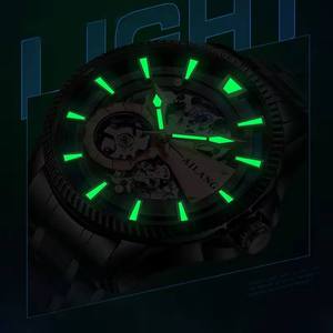 Nuevo Reloj Mecánico Automático AILANG 8523 de Moda, Diseño Hueco, Acero Inoxidable, Resistente al Agua para Hombre, 2026 - Product Image 5
