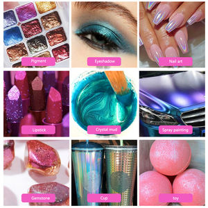 Косметический неорганический пигмент: оксид железа, эффект «волшебного хамелеона», сменный цвет, блестящий, для керамики, пигменты из слюды/диоксида титана, порошок Chico Fe2O3 - Product Image 4