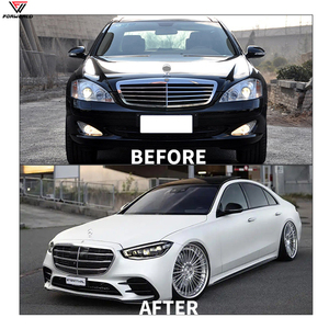 Fonte di Produzione Kit Carrozzeria con Clip per Paraurti Anteriore e Posteriore, Griglia, Cofano e Fari per <span class=keywords><strong>Mercedes</strong></span> <span class=keywords><strong>Benz</strong></span> Classe <span class=keywords><strong>S</strong></span> <span class=keywords><strong>W221</strong></span> 08-13 W223 Condizioni Nuove - Product Image 2