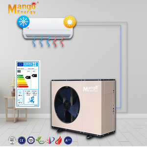 Bomba de Calor Aire/Agua R32 EVI de 6-12KW A+++ para Calefacción de Espacios, Compatible con Red Inteligente, con WIFI, para Agua Caliente Doméstica y Uso Exterior - Product Image 4