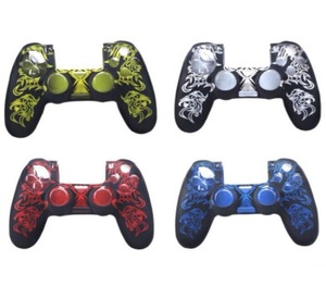 Coque en silicone pour <span class=keywords><strong>manette</strong></span> <span class=keywords><strong>PS4</strong></span>, coque de protection pour <span class=keywords><strong>manette</strong></span> sans fil <span class=keywords><strong>PS4</strong></span> - Product Image 4