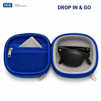 Étui de rangement pour lunettes EVA - Protection multi-usages pour lunettes, design antichoc pour les situations quotidiennes/extérieures/de voyage