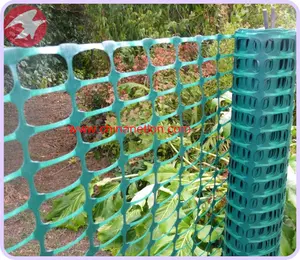 Green Plastic Safety Barricade Net Garden Mesh