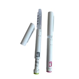 <span class=keywords><strong>Stylo</strong></span> injecteur jetable 60 UI <span class=keywords><strong>pour</strong></span> <span class=keywords><strong>insuline</strong></span> et peptides, avec <span class=keywords><strong>aiguille</strong></span> et cartouche, étiquette personnalisée, en plastique de classe II, avec étuis - Product Image 3