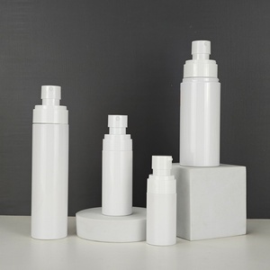 100ml 150ml PET <b>Plastic</b> Bottles with Lotion Spray Pump for Skin Care Serum Perfume Essential Oil Shampoo or Facial Cleaner - Product Image 5