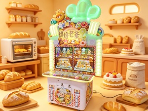 Máquina recreativa de canje de tickets Baking <span class=keywords><strong>Papa</strong></span>, juego de entretenimiento familiar interactivo que funciona con monedas - Product Image 1