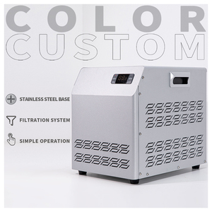 Kích thước nhỏ 1/3HP Máy làm lạnh nước đá Máy bơm Wifi 110/220V nhà máy làm lạnh nước đá Máy làm lạnh R290 - Product Image 4