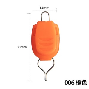 Porte-ligne de pêche 10 couleurs, attache-rouleau d'appât, clip de fixation, bloqueur de ligne, garde-ligne - Product Image 1