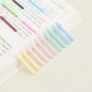 Colorful Arrow Shaped Transparent Self-Adhesive Writable Sticky Notes Page Markers Index Tabs for <b>Book</b> Reading Office School - Product Image 3