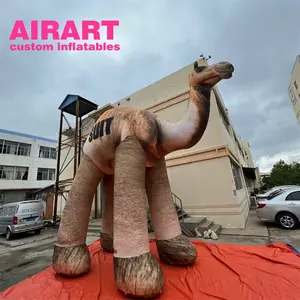 Activité de grande taille décorant le chameau gonflable, ballon gonflable énorme d'animal de chameau à vendre