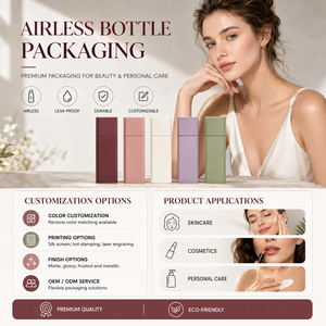 Botellas de Plástico Cosméticas con Bomba de Aire al Vacío Mono PP al por Mayor para Aceite Corporal y Lociones Corporales - Product Image 5