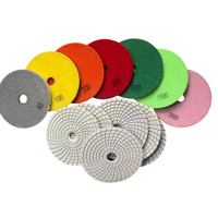 Disques de ponçage diamantés de 100 mm pour le polissage du béton, du granit, du marbre, des carreaux et de la pierre – Vente en gros, OEM/ODM/OBM