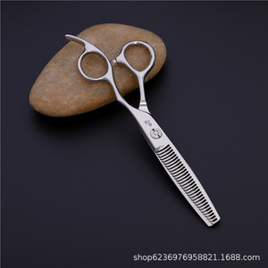 Tijeras de peluquería Hw de 6,0 pulgadas, tijeras de entresacar de acero inoxidable 440C, herramientas profesionales para cortar el cabello para estilistas - Product Image 3