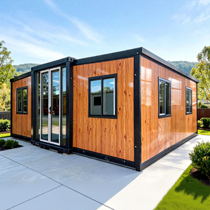 Casa Contenedor Prefabricada Expandible de 30 Pies con Zinc Galvanizado en Caliente Antioxidante, de 1, 2, 3, 4 o 5 Dormitorios, Lujosa, Impermeable, Plegable y Portátil - Product Image 1