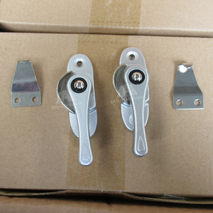 Aluminium Moon <strong>Lock</strong> Sliding <strong>Window</strong> <strong>Handle</strong> Crescent Latch <strong>Lock</strong> for Kitchen &amp; Living Room Screw Installation Soundproof - Product Image 5