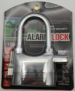 Chaîne de verrouillage de <span class=keywords><strong>moto</strong></span> en alliage poli sécurisé <span class=keywords><strong>cadenas</strong></span> multicolore avec clé d'alarme - Product Image 4