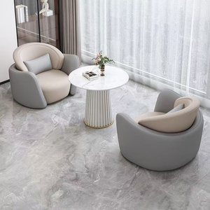 ชุดโต๊ะโซฟาสำหรับการเจรจาในล็อบบี้โรงแรมที่หรูหรา ทันสมัย และมีสไตล์ - Product Image 4