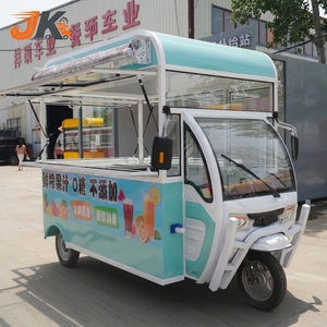 <span class=keywords><strong>Carretto</strong></span> Elettrico Multifunzionale a Tre Ruote <span class=keywords><strong>per</strong></span> Cibo da Strada: Tè al Latte, Caffè, Gelato, Fast Food, Hot Dog, Patatine e Altro - Product Image 4