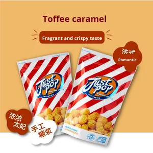 Bolsa de <span class=keywords><strong>Palomitas</strong></span> de Maíz Esféricas JUSTPOP 98g, Comida Inflada, Snack Instantáneo Famoso en Internet, Caramelo <span class=keywords><strong>Toffee</strong></span>, Envío Gratis, 180 Días de Duración - Product Image 1