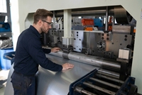 Machine à mailles métalliques expansées CNC pour plaque d'aluminium 6,5*3,5 mm DAPU